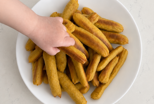 Golden Veggie-Packed Breadsticks