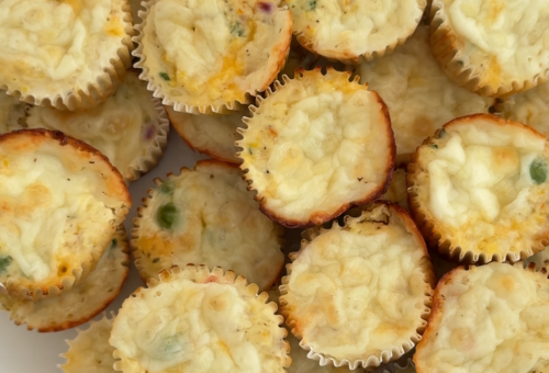 Savory Chicken & Veggie Egg Bites