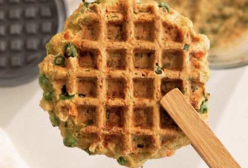 Chicken Pot Pie Waffles