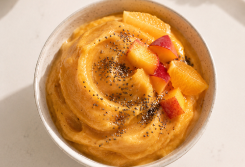 Honey Citrus Nectarine Sorbet